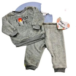 Conjunto inverno  fleece - Bebê - Quentinho