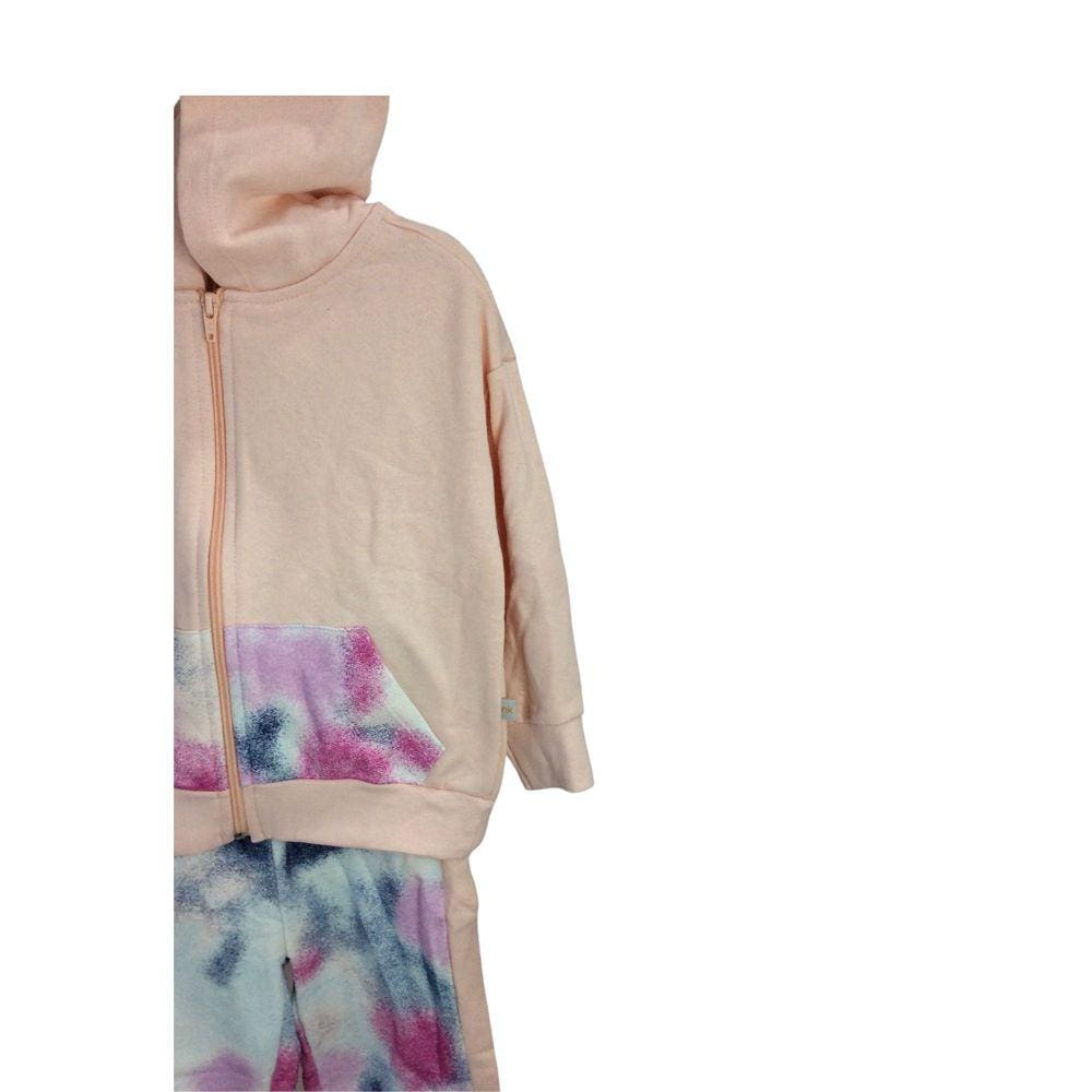 Conj Jaqueta e Calca Inverno Tink Bink Fem Rosa