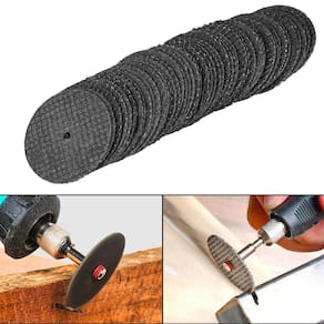 Kit 50 Discos De Corte Reforçados 32Mm Para Micro Retíficas