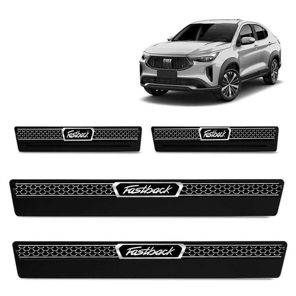 Soleira Premium Fiat Fastback 2022 2023 Elegance 4 Portas