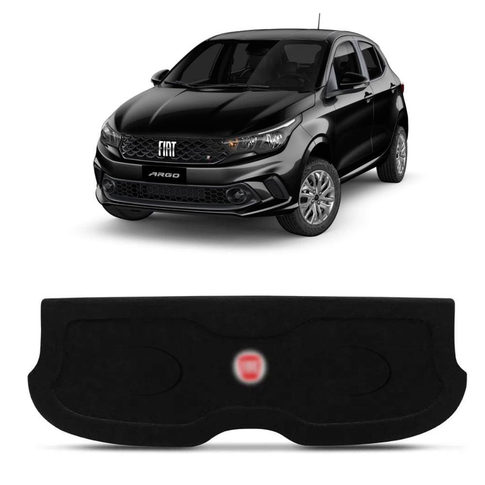 Tampão Porta Malas Argo 2018 2024 Preto Furo Alto Falante 6x9
