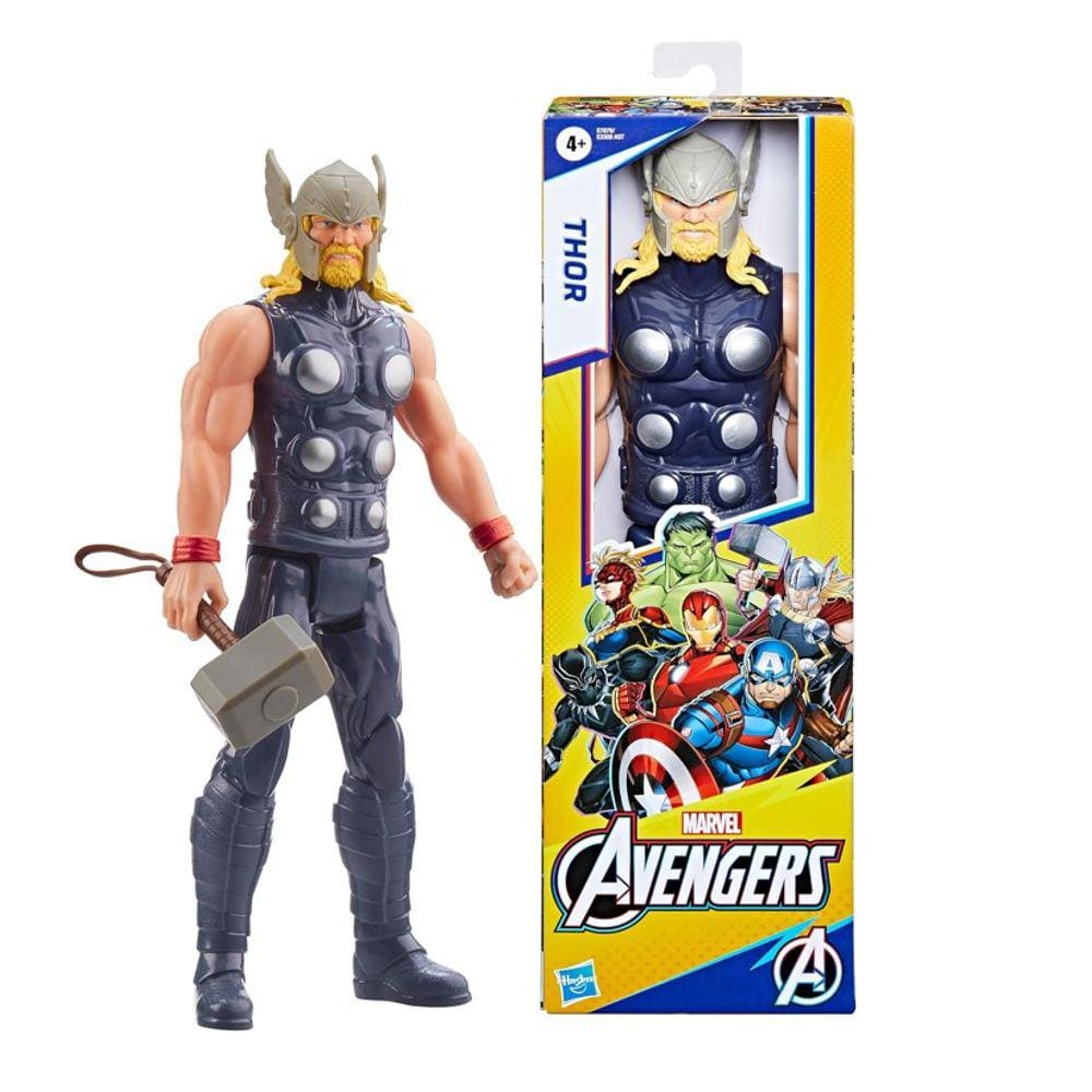 Marvel Boneco Thor Avengers Titan Hero Series 30cm - Hasbro