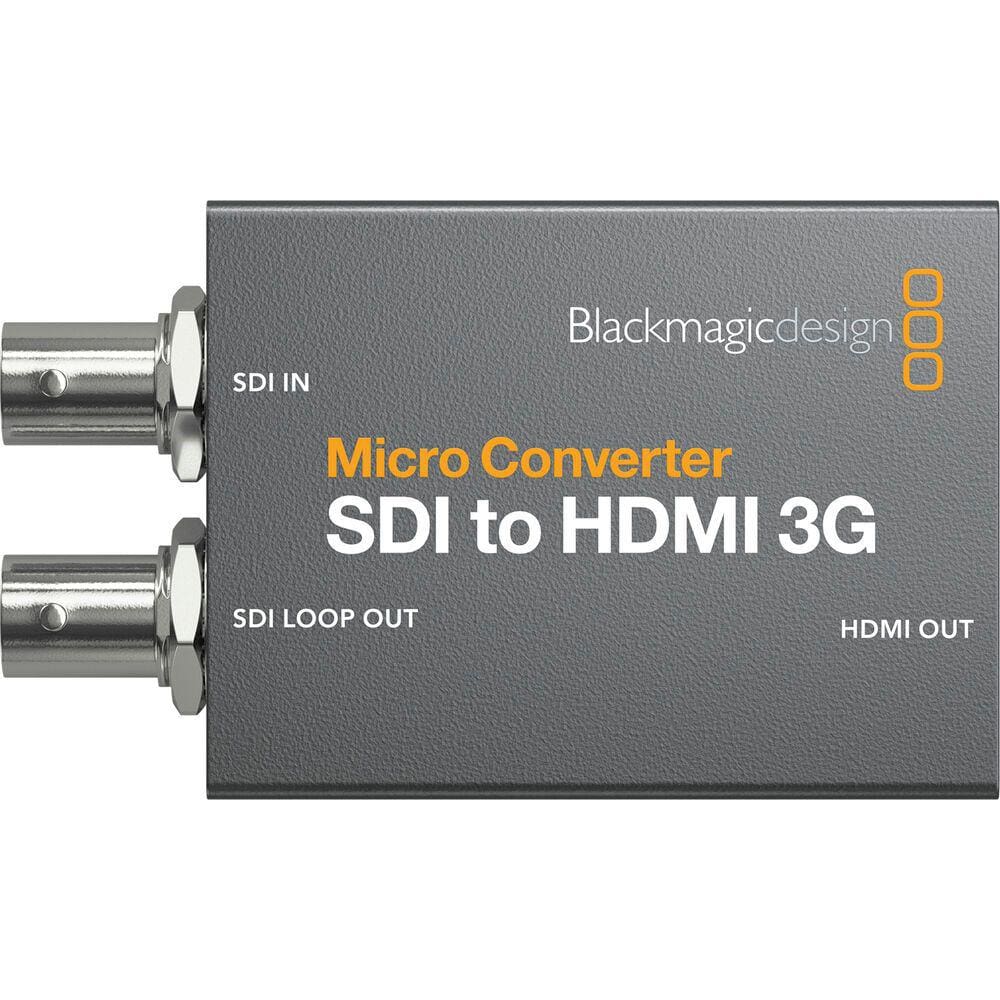 Micro Conversor Blackmagic  Sdi A Hdmi 3G - (Convcmic/Sh03g/Wpsu)