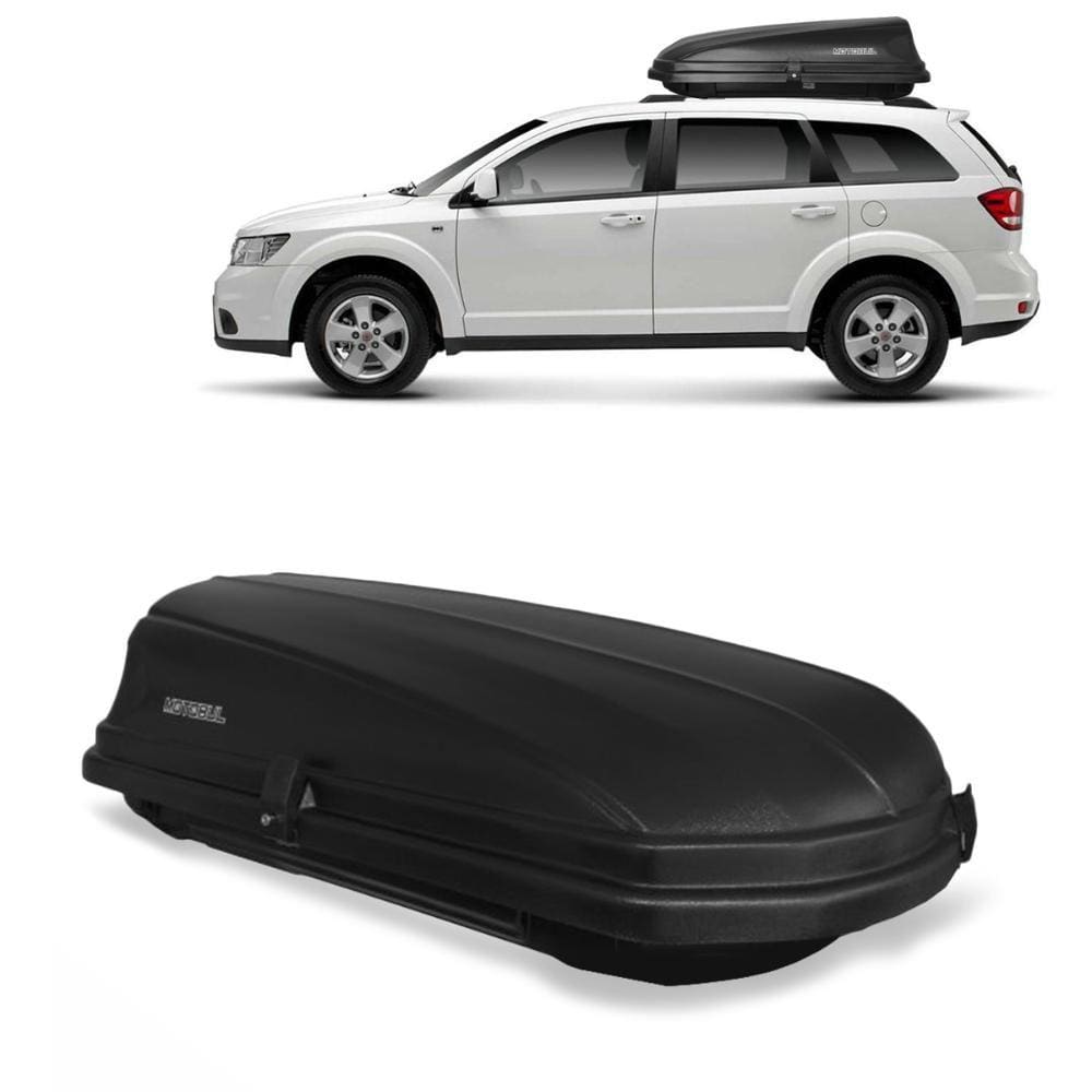 Bagageiro de Teto Motobul 650L Maleiro Preto Universal