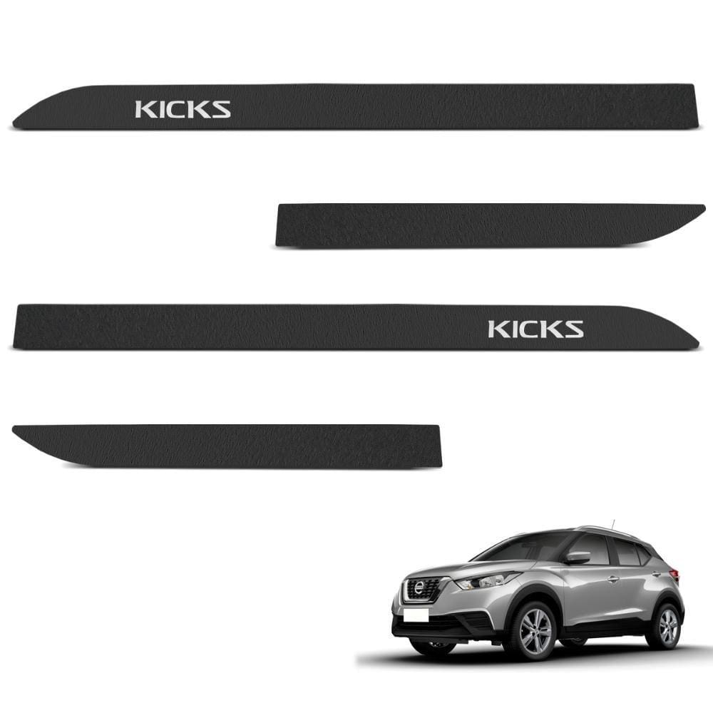 Jogo de Friso Lateral Kicks 2016 a 2024 Preto Texturizado