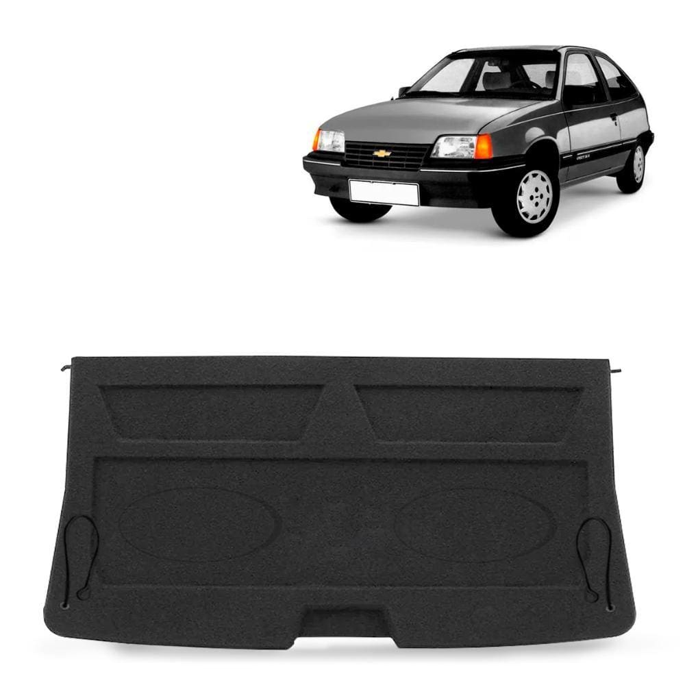 Tampão Malas Kadett 1989 1998 Grafite Furos 6x9 cordinhas