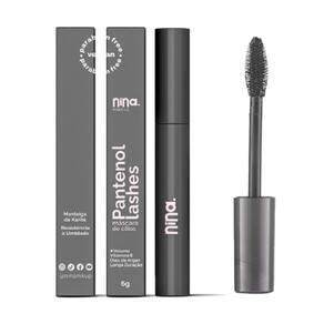 Mascara de Cilios Pantenol Lashes Volume 6G - Nina Makeup