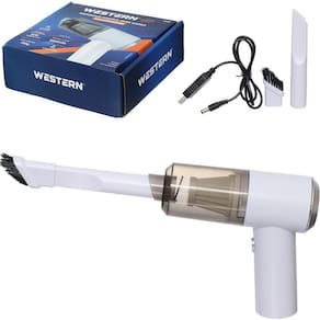 Aspirador De Po Automotivo Portatil Recarregavel 7,4V 80W