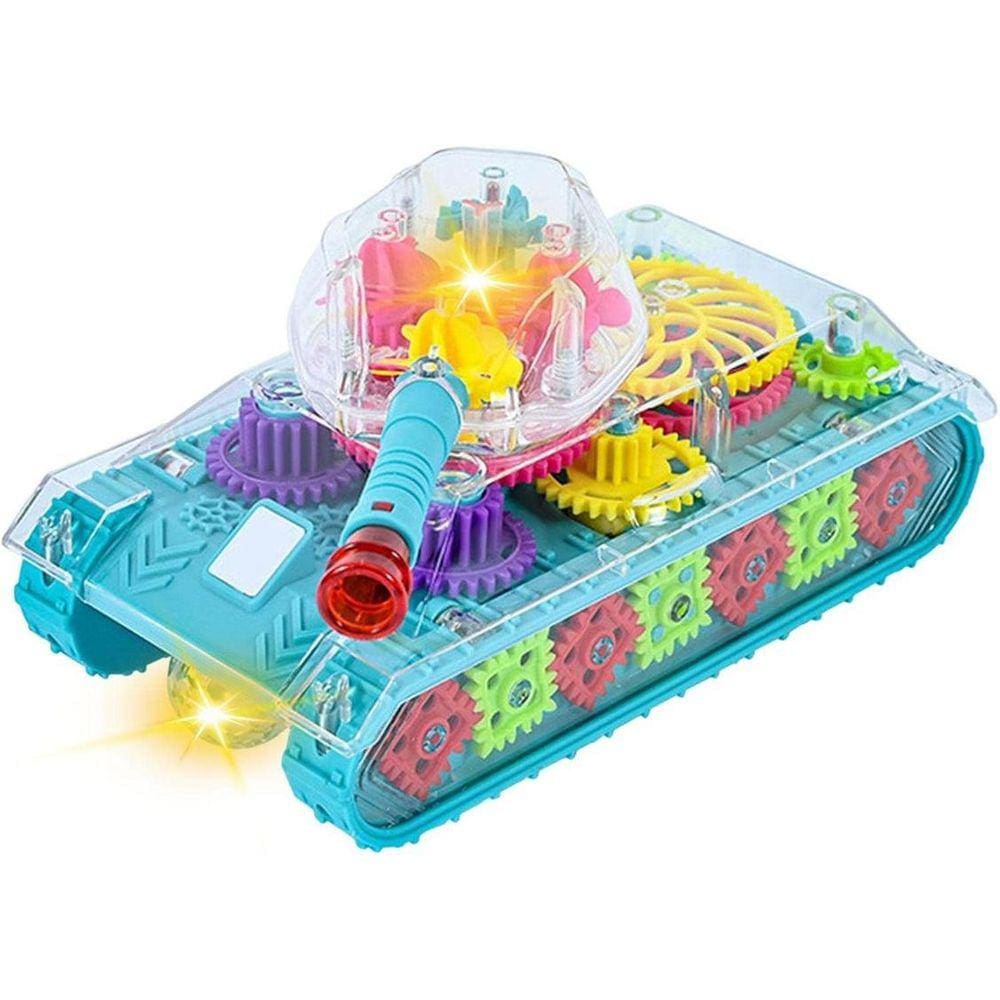 Carrinho Gear Tank - Luzes LED e Som - 3+ Anos