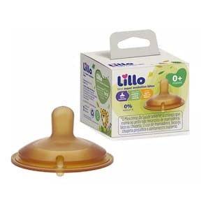 Bico Lillo Super Evolution Látex 0+M Bpa Free Redondo