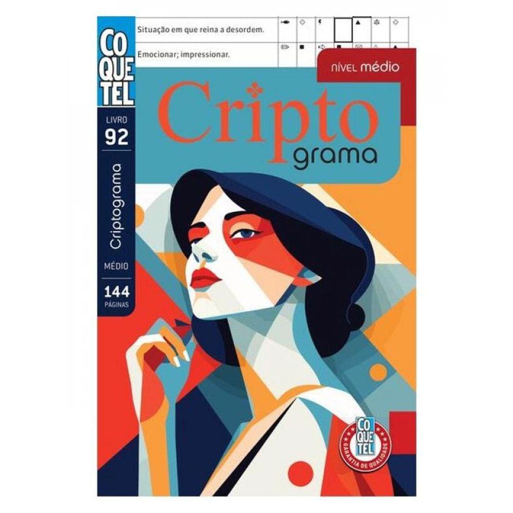 Livro Coquetel Criptograma 92