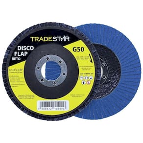 Disco De Lixa Flap Reto 4.1-2 Grão 50 P- Lixadeira 01 Un