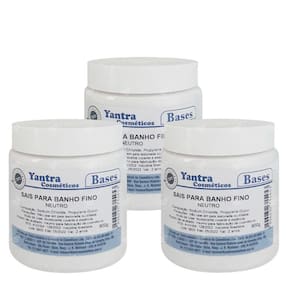 Sais De Banho Fino Para Banho Esfoliação Relaxante - 2,7Kg