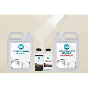 Kit Porcelanato Líquido + Primer - Preparação e Acabamento