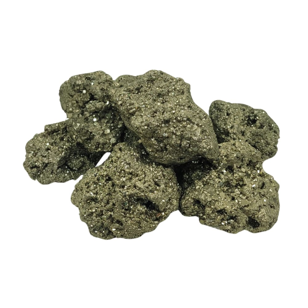 Pirita Bruta Legítima Pedra Coleção Grande 500g Riqueza