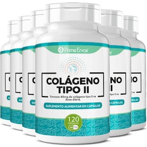 Kit 6 Colágeno Tipo 2 Tipo Il Saúde Das Articulações 120Cáps