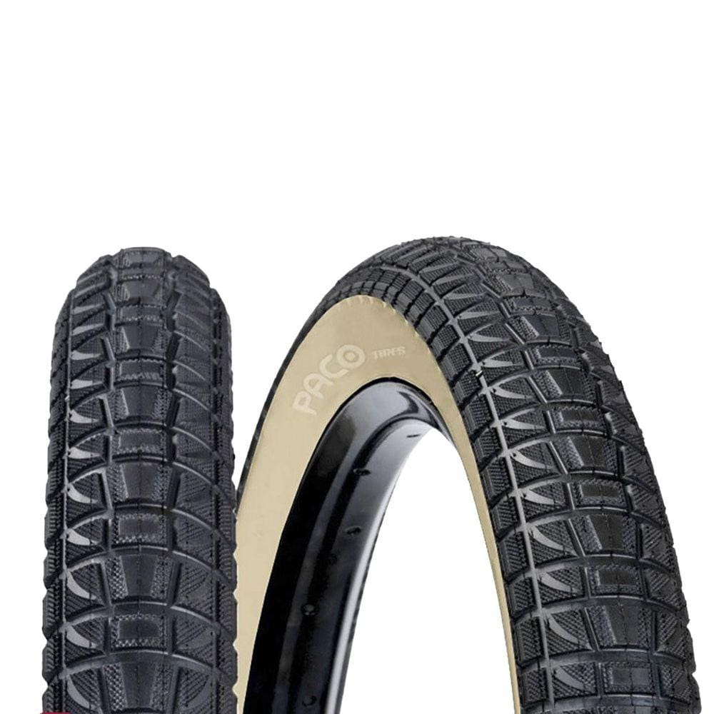 Pneu Paco Rider 20X2.25 Faixa Bege
