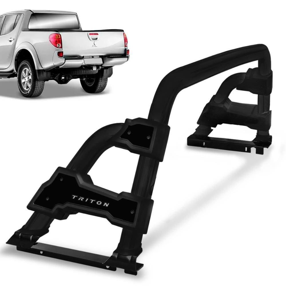 Santo Antonio L200 Triton 2008 a 2018 Preto STR Sem Grade