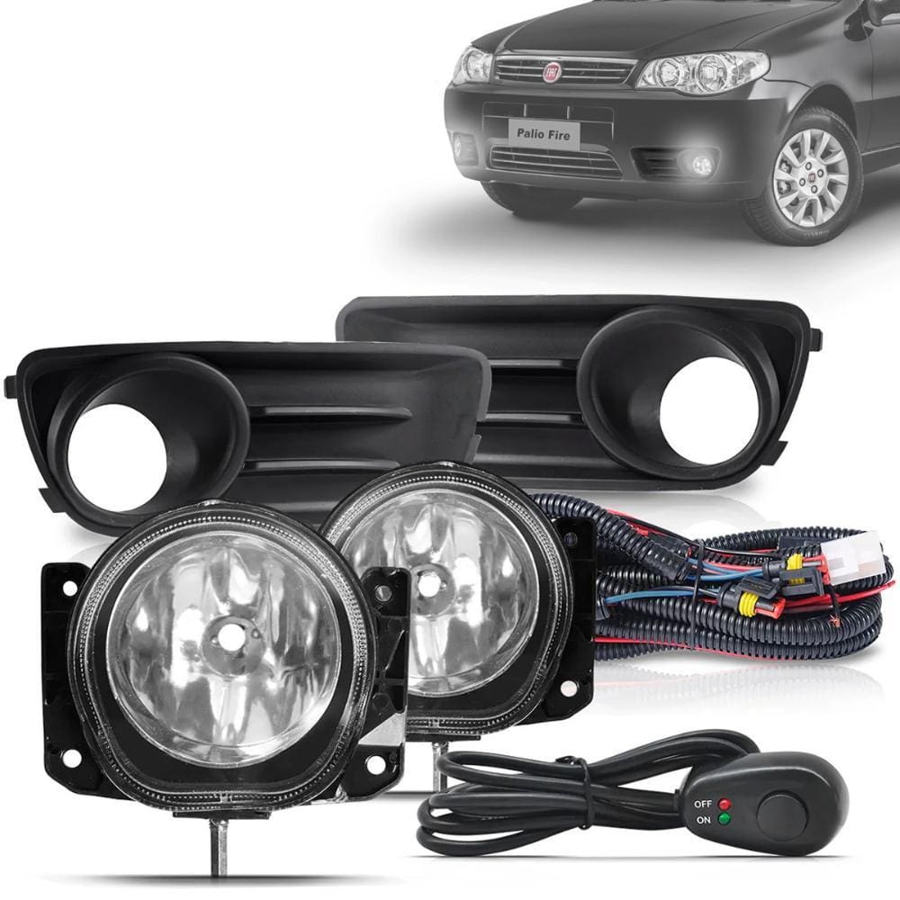Farol Milha Palio Siena Fire Economy 10 17 Auxiliar Neblina