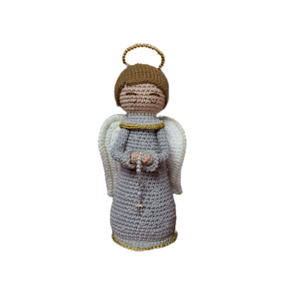 Anjinho Da Guarda Amigurumi Feito A Mão