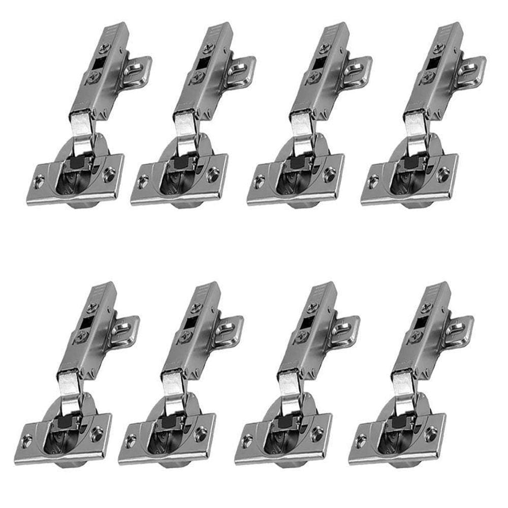 Kit 8 Dobradiça Para Moveis Blumotion 35Mm 110º Reta Blum