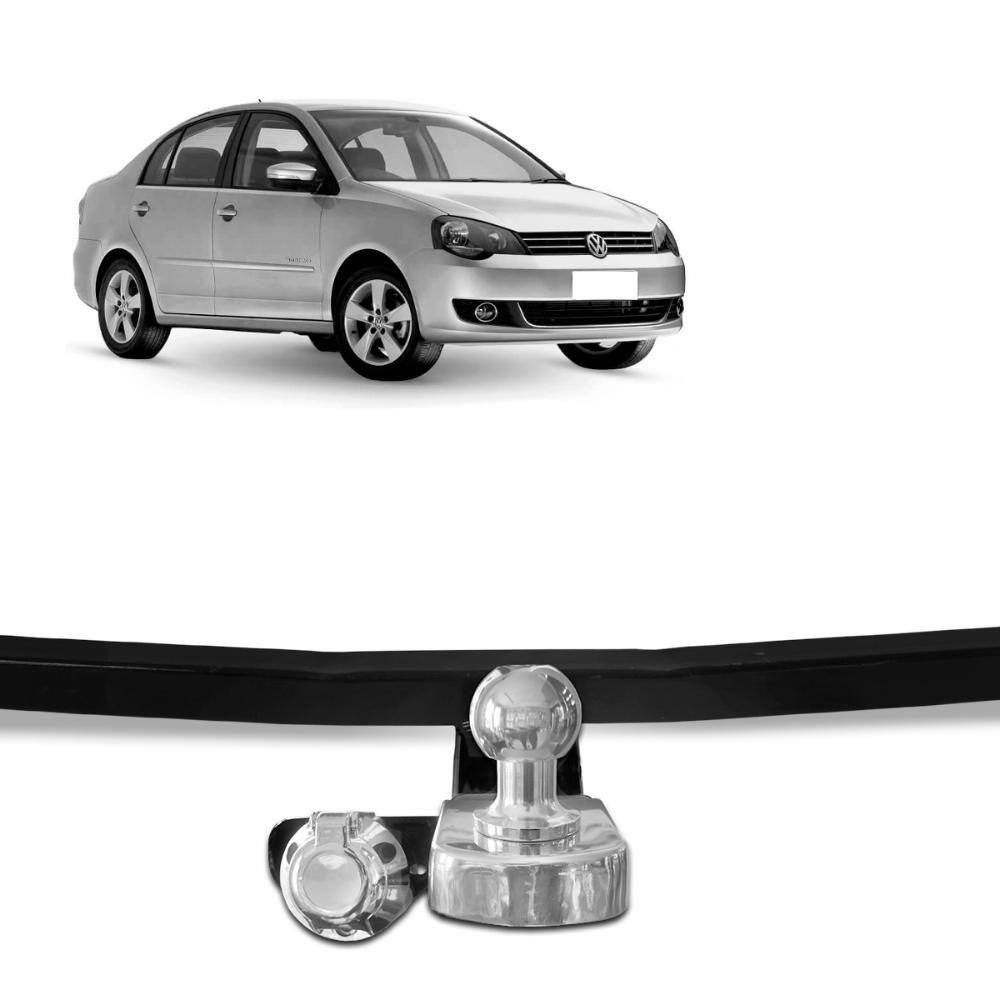 Engate de Reboque Polo Sedan 2002 a 2015 Completo Fixo 700kg