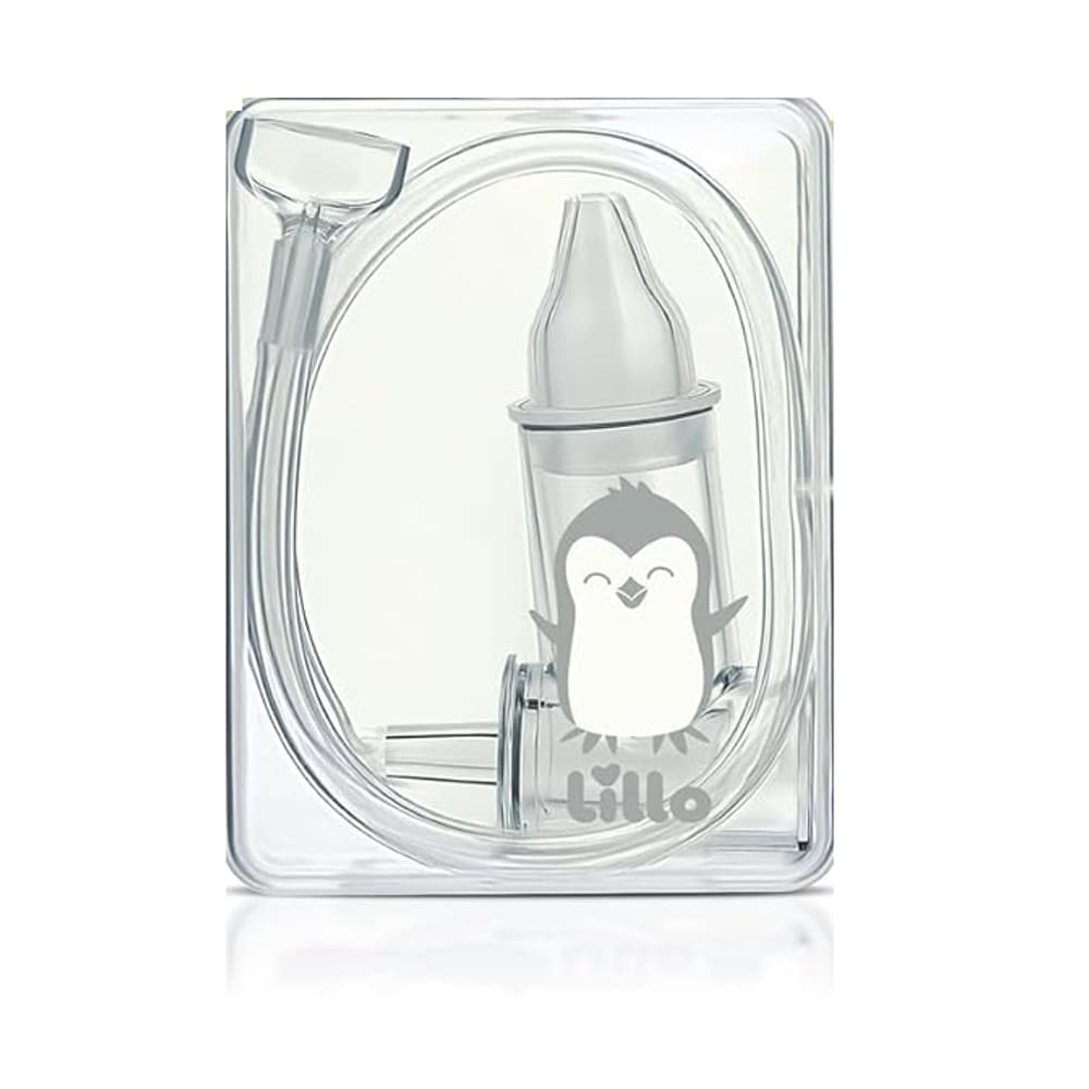 Aspirador Nasal Sucção Lillo 0+M Bpa Free Ponta Silicone