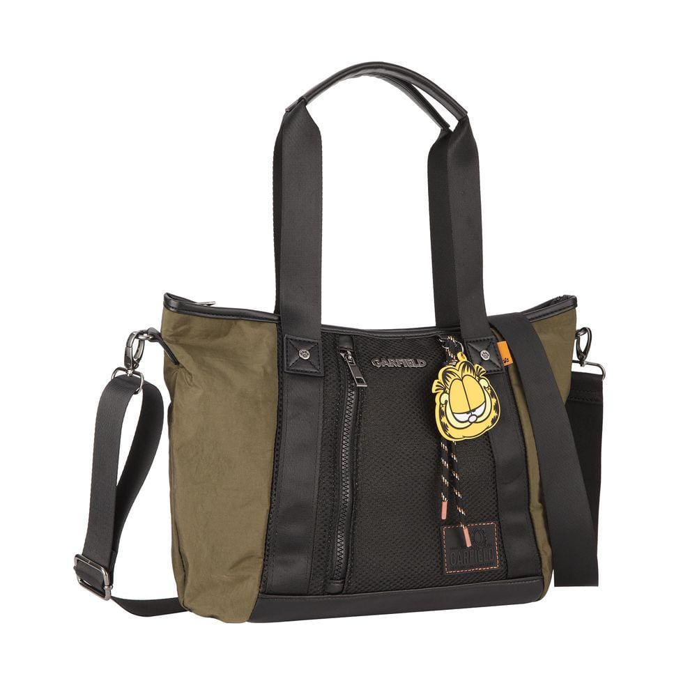 Bolsa Tiracolo/Transversal Garfield Média Casual Urbano
