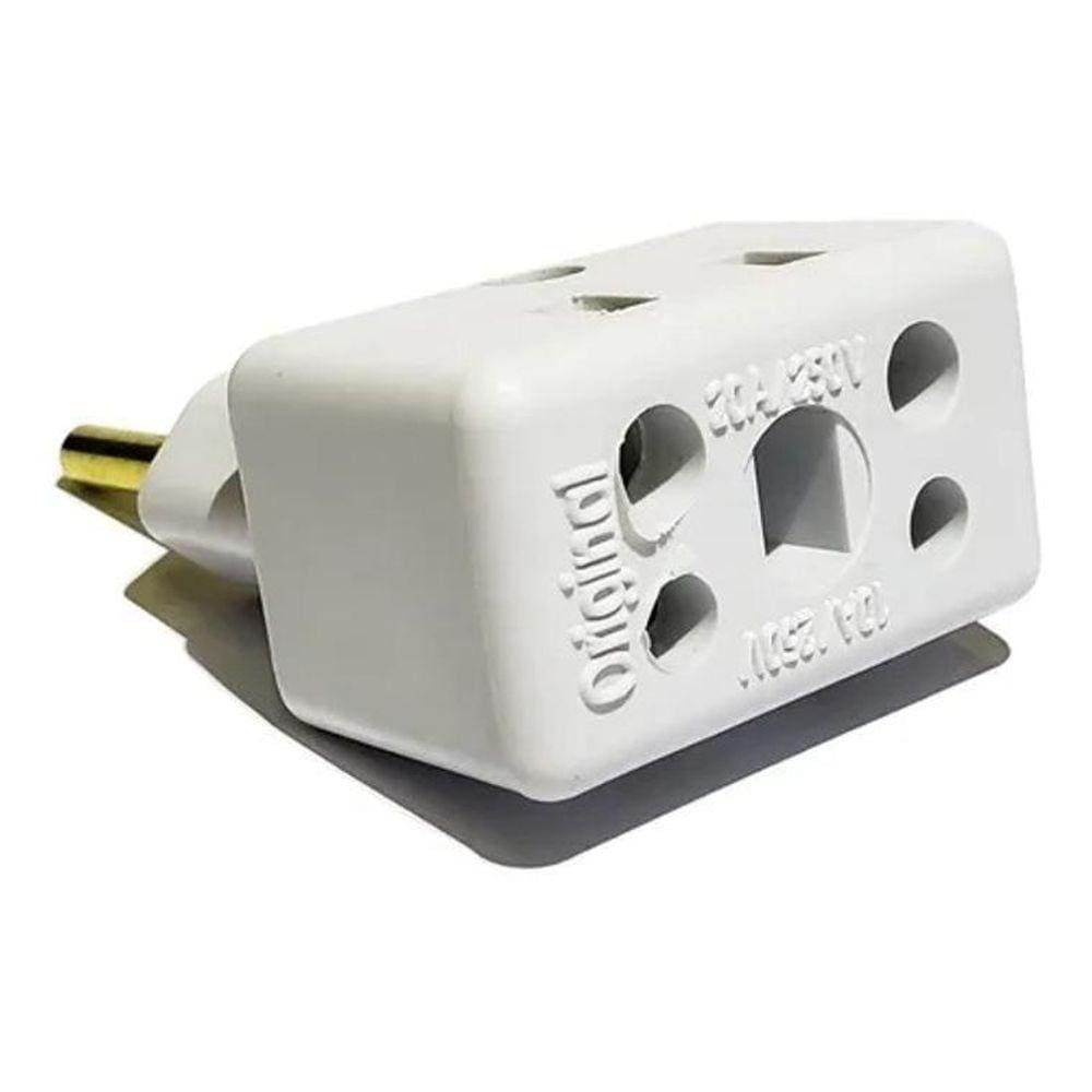 Adaptador De Tomada 10A/20A 250V