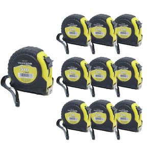 Kit 10 Trena 5 Metros Manual Emborrachada Com Trava