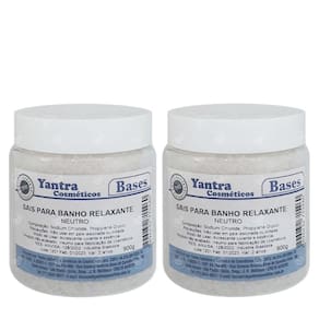 Sais De Banho Grosso Para Banho Esfoliação Relaxante - 1,8Kg