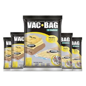 Combo: 5 Sacos a Vácuo Protetor Vac Bag 45 X 65 Ordene Médio