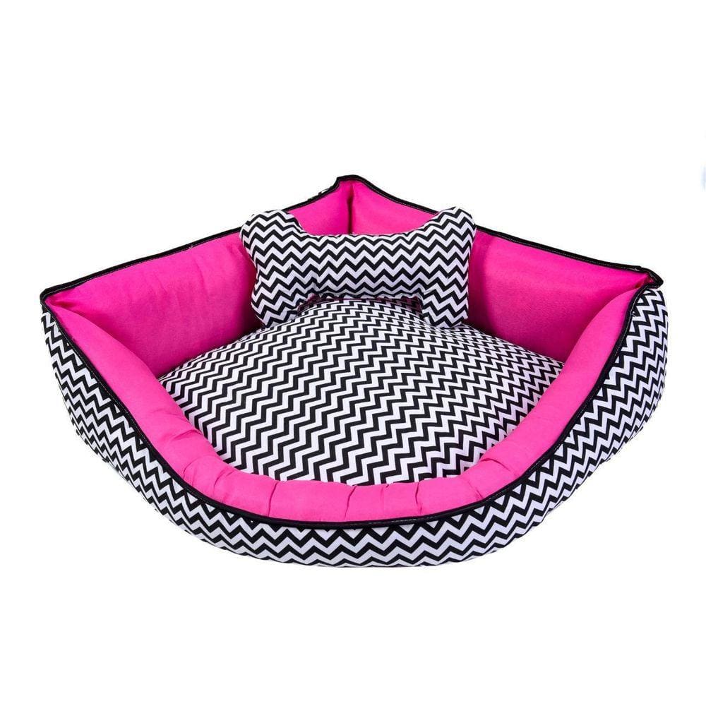Cama Pet De Canto Luna Top Grande Criative Pink
