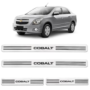 Jogo de Soleira Resinada Cobalt 2012 a 2020 Branco