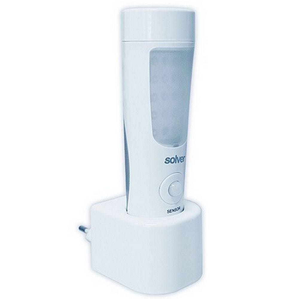 Luminária Solver 2Ecom Sensor E Lanterna 220 V - Slm-302