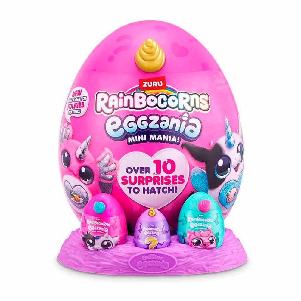 Pelúcia Surpresa - Rainbocorns Eggzania - Mini Mania - Fun Divirta-se
