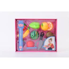 Conjunto Comidinha - Frutas Crec Crec - /Mini Little Girls Pop Fun TERRACO