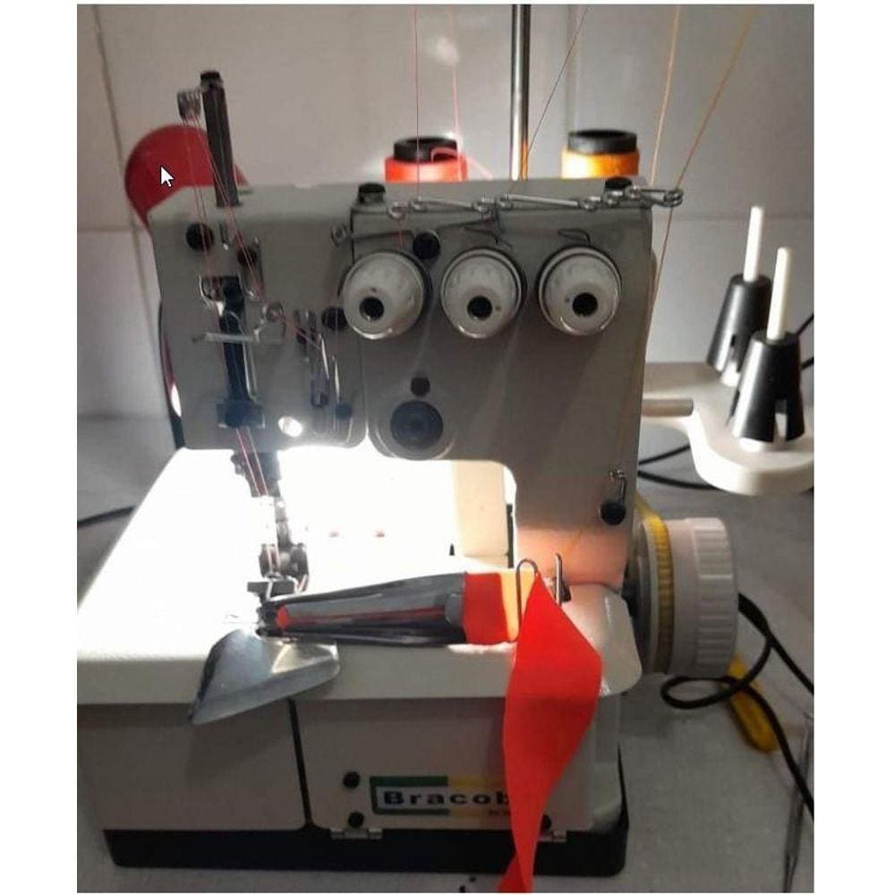 Galoneira -Bracob Com Motor 250W 3Agulhas Com Vies 25Mm-220V