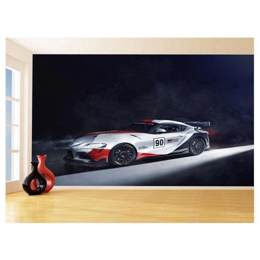 Papel De Parede 3D Carro Toyota Supra Mk5 Jdm 3,5M Car354