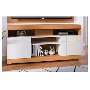 Rack Bancada TV até 47" 2 Portas Yara