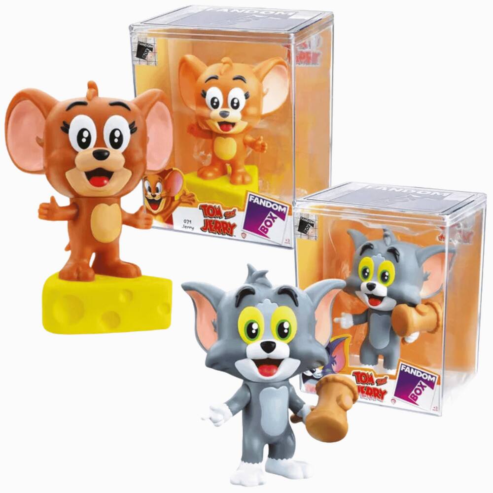 Kit Fandom Box Desenho Tom e Jerry Tipo Funko Líder