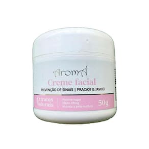 Creme Facial Prevenção De Sinais Pracaxi & Jambú Aromá 50G