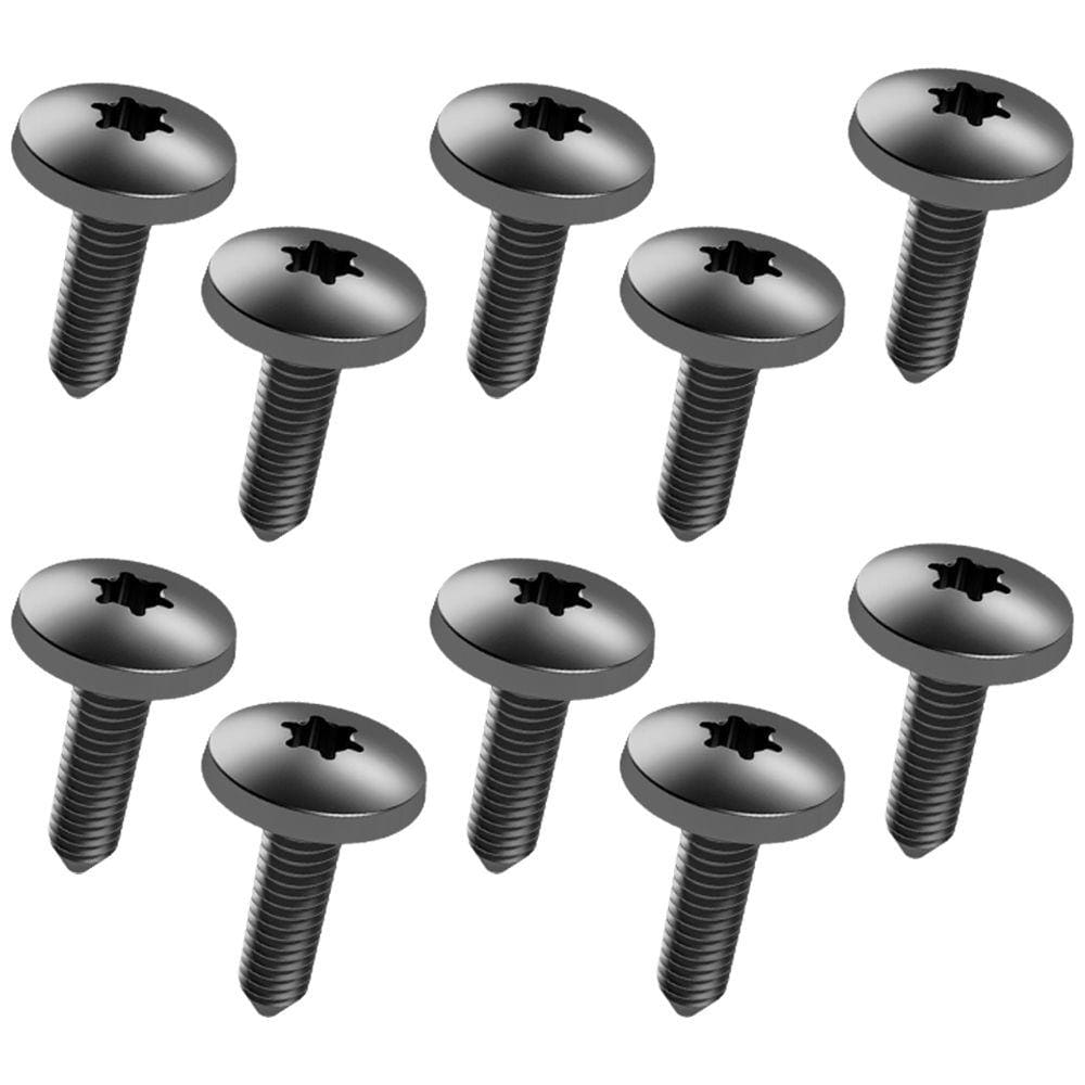 Kit 10 Parafusos Para Moldura Acabamento Da Caçamba Strada G2 2001 2002 2003 2004 2005 2006 2007