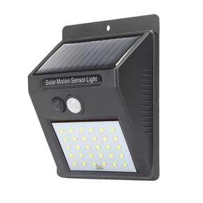 Sensor De Presença Led Automático 55W Carregado A Luz Solar