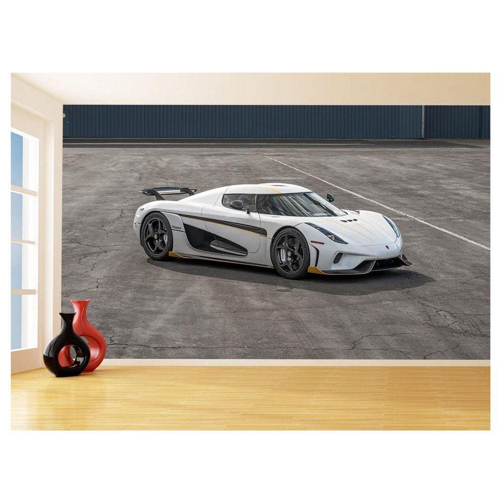 Papel De Parede Carro Koenigsegg Regera Pista 3,5M Car170