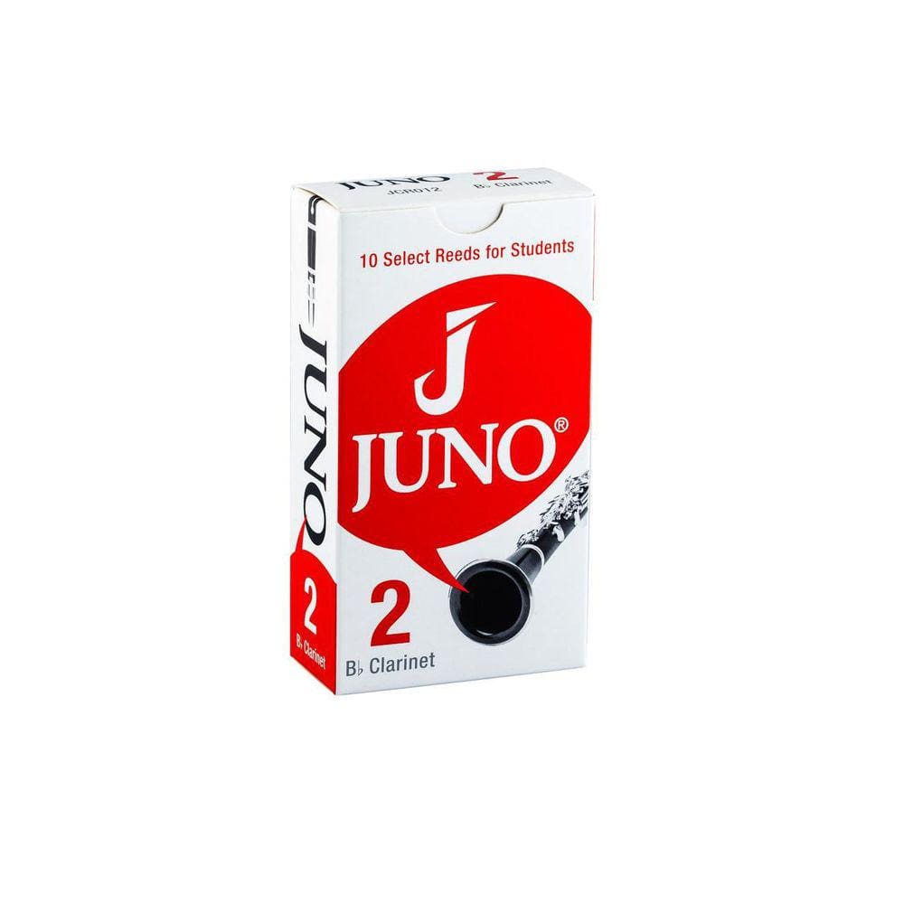 Palheta 2 Para Clarinete Sib Caixa Com 10 Juno