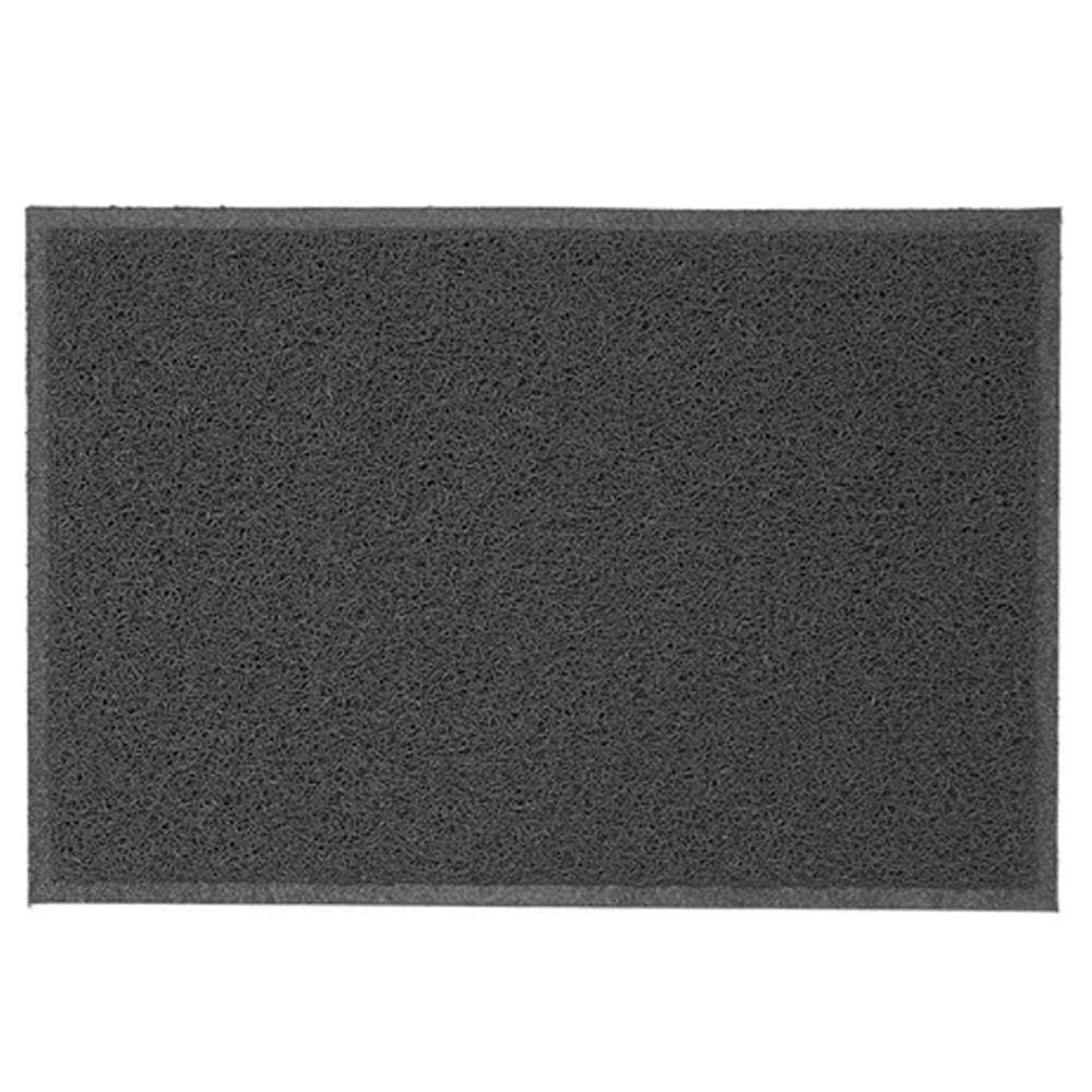 Tapete Capacho Vinil Light Kapazi 40x60 cm Cinza