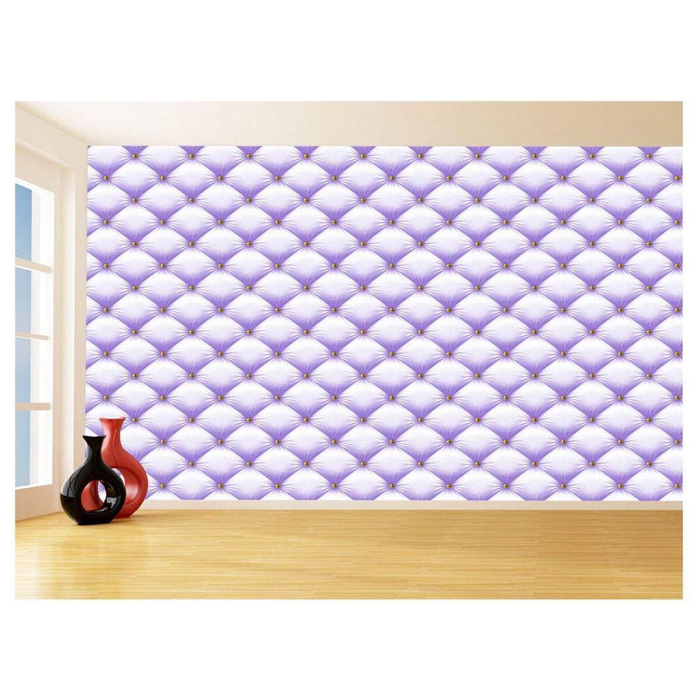 Papel De Parede 3D Estilo Tecido Capitonê Cores 3,5M Tcp134