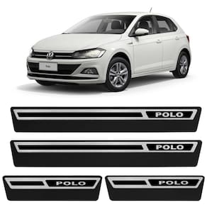 Jogo de Soleira Premium Polo 2018 a 2023 Escovada 4 Portas