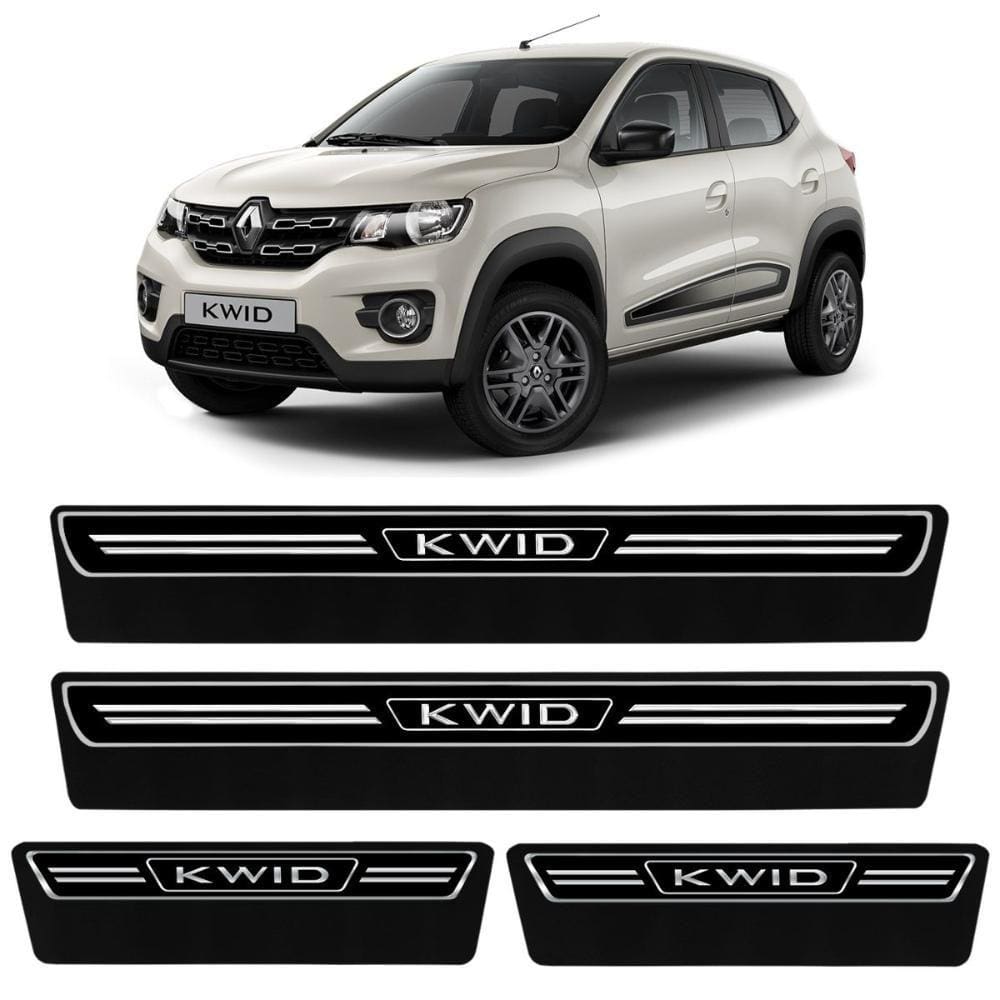 Jogo de Soleira Premium Kwid 2018 a 2020 Elegance 4 Portas